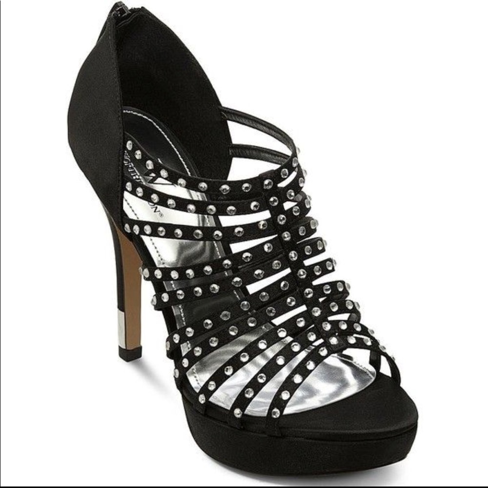 Jubilee High-Heel Cage Sandals